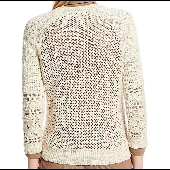 Lucky Brand Mixed Stitch Ivy Sweater Medium - Picture 8 of 8